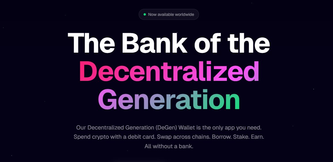 DeGen Wallet