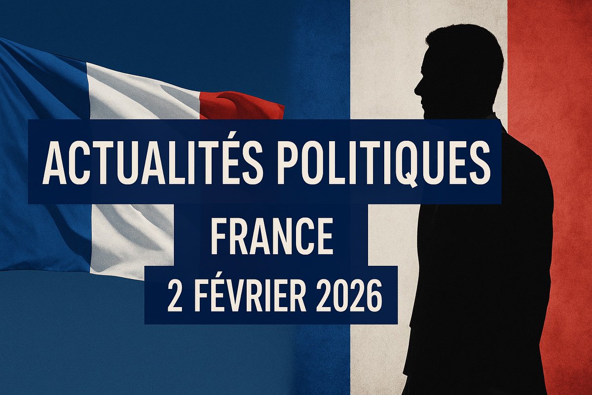 LeFreeCoin's tweet image. lefreecoin.fr/actualites-pol…
Actualités Politiques France – 2 Février 2026
----------
#lefreecoin #lefreecoinfr #Politique #France2026 #PLF2026 #AssembleeNationale #Gouvernement #Municipales2026