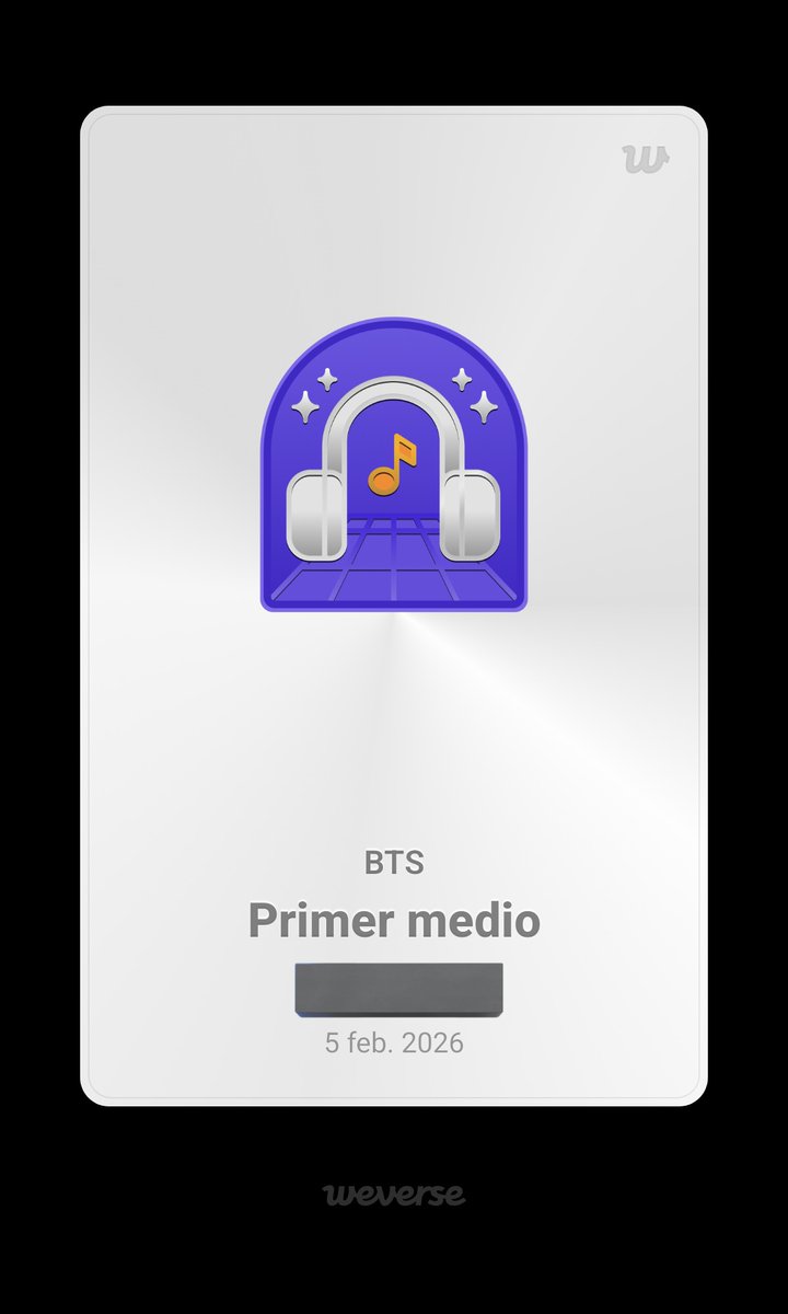 wingsntear's tweet image. Tengo mi cuenta de weverse desde el 2022 y recién me caen insignias