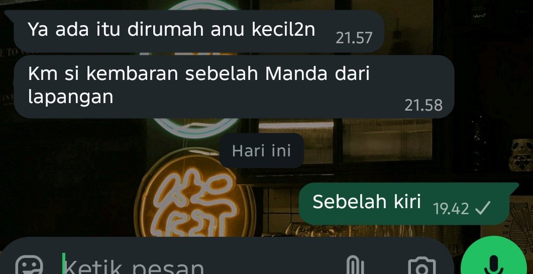 Mending langsung kasih CV aja