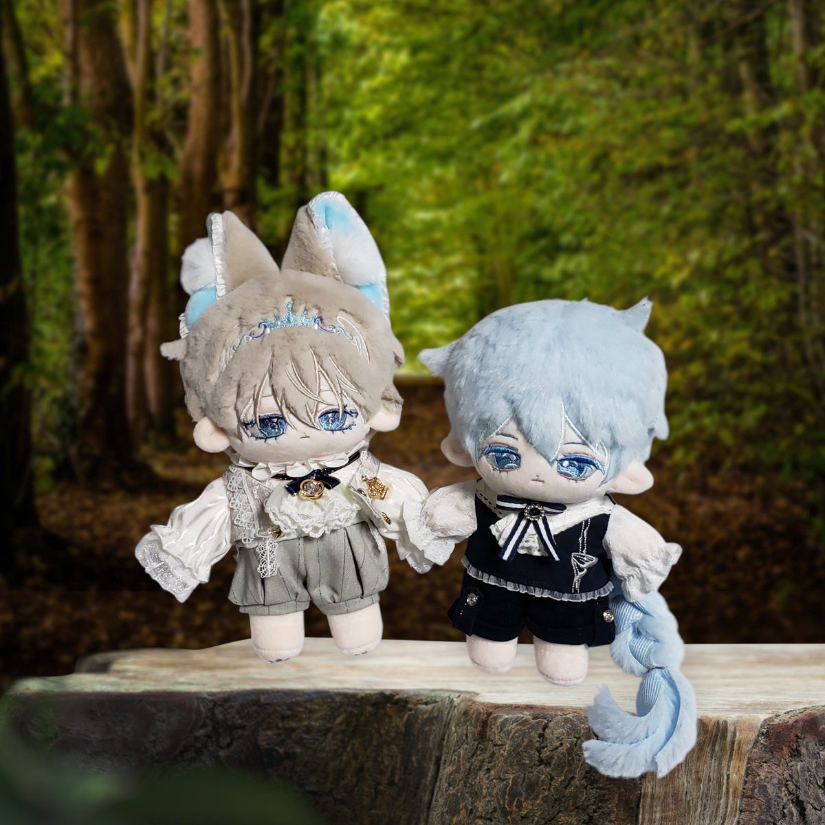 溫克雷(ヴィンクレイ)さんと卡爾德(カルド)さんは同じワモさんの子なんですよね🍀同じ世界観で関係性がありそうな雰囲気が素敵です✨

🧸：<a href="/coriru_doll/">可哩嚕✨coriru</a>
ありがとうございます🌹