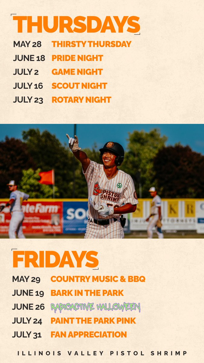 Pistol Shrimp Baseball tweet media