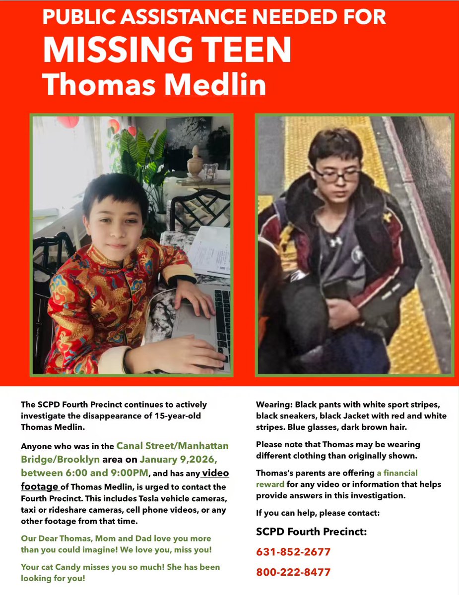 As the lunar new year arrives…so has a season of hope. Thomas Medlin’s family’s hope is that their son will come home!