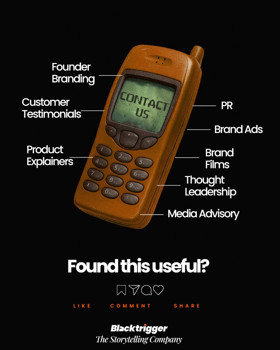 Blacktrigger l Storytelling Company tweet media