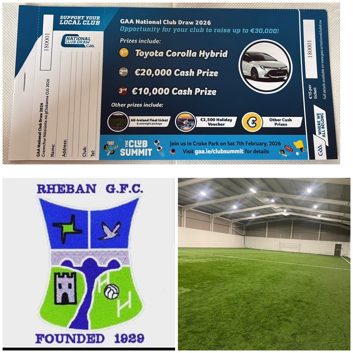 Rheban GAA & LGFA tweet media