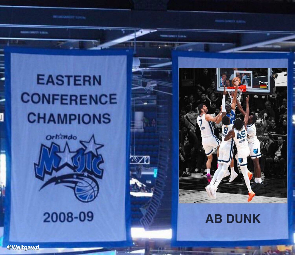 The AB DUNK is really the greatest Orlando Magic achievement in 17 years...