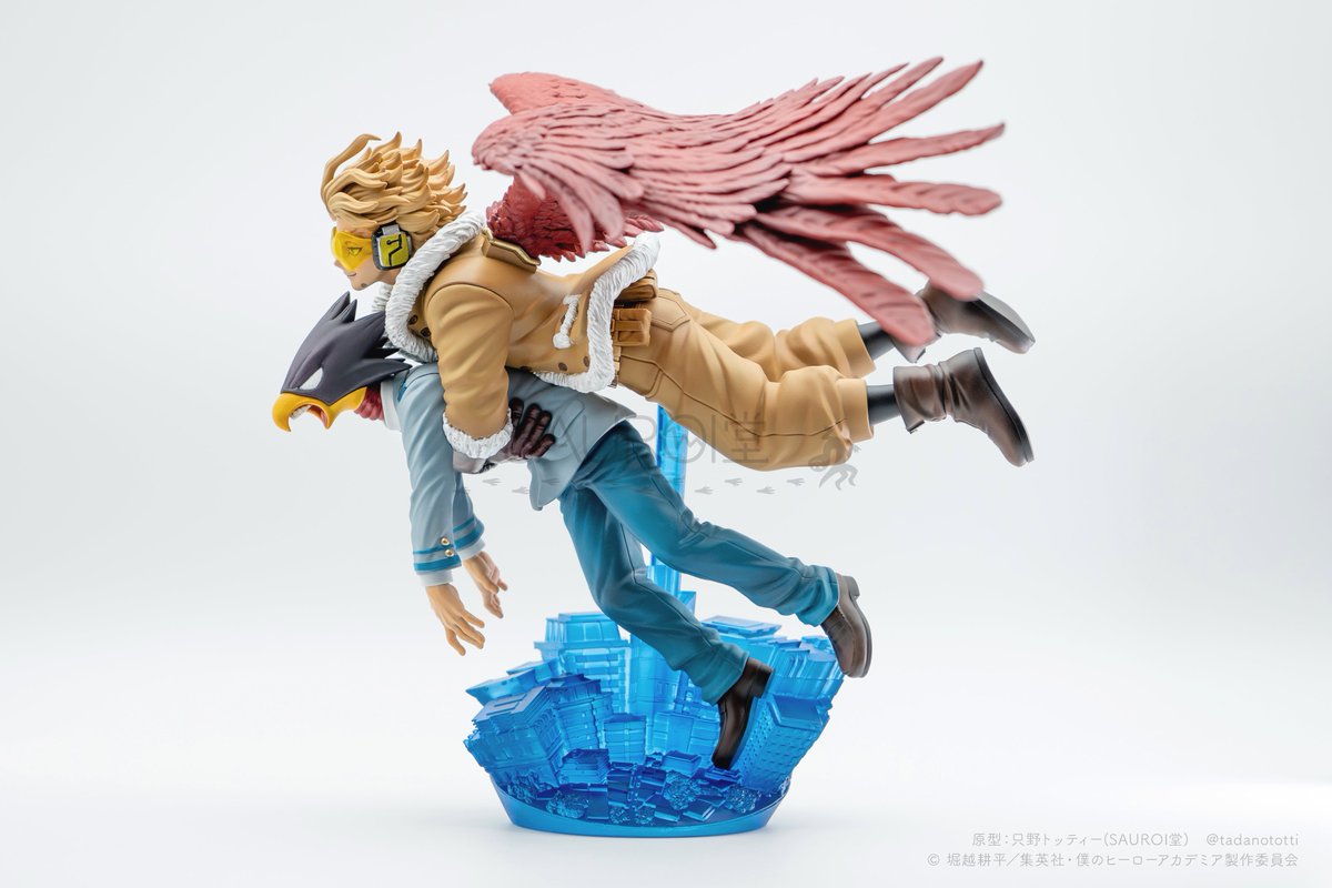 tadanototti's tweet photo. 別角度です！
#WF2026W #ヒロアカ #mha #ホークス #Hawks #常闇踏陰 #tokoyamifumikage