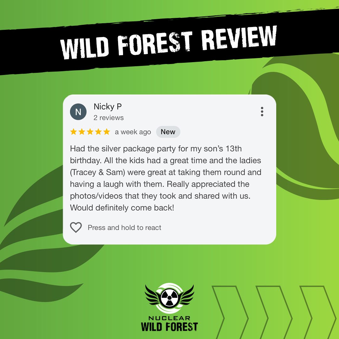 Nuclear Wild Forest tweet media