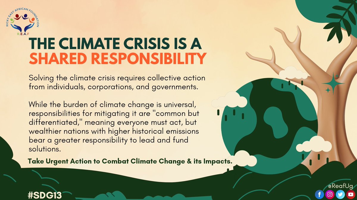 ReafUg's tweet image. While not everyone is equally responsible for causing the crisis, everyone is responsible for being part of the solution.

#IntergenerationalEquity 
#ClimateActionNow