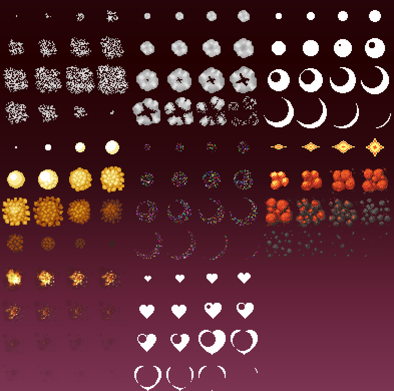 ReactorcoreDev's tweet photo. Explosion Animation Pack: Sprite sheets for dynamic in-game explosions &amp; effects

https://t.co/GKtfIlJuP6

#gameAssets #explosionSprites #animationSheets #visualEffects #2Dgraphics https://t.co/H90sm0s68Q