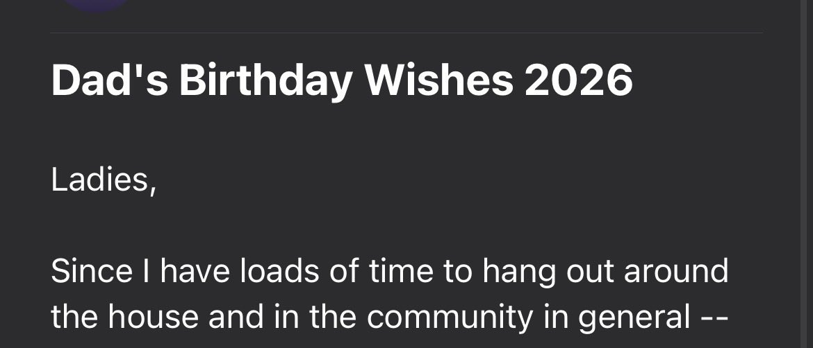 realceal's tweet photo. My dads bday list in 4 parts π #ladies #brickcheese #community #goodbreakfast https://t.co/HVM7o0JjqN
