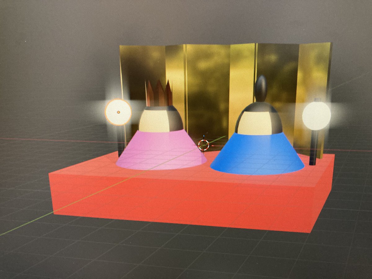 本日のしろくま3Dスクール🌈
blender ゆっくりコースの授業
テーマはひな祭り🎎
みんないろんなアイデア出してくれました♪どんどん上達してる💪