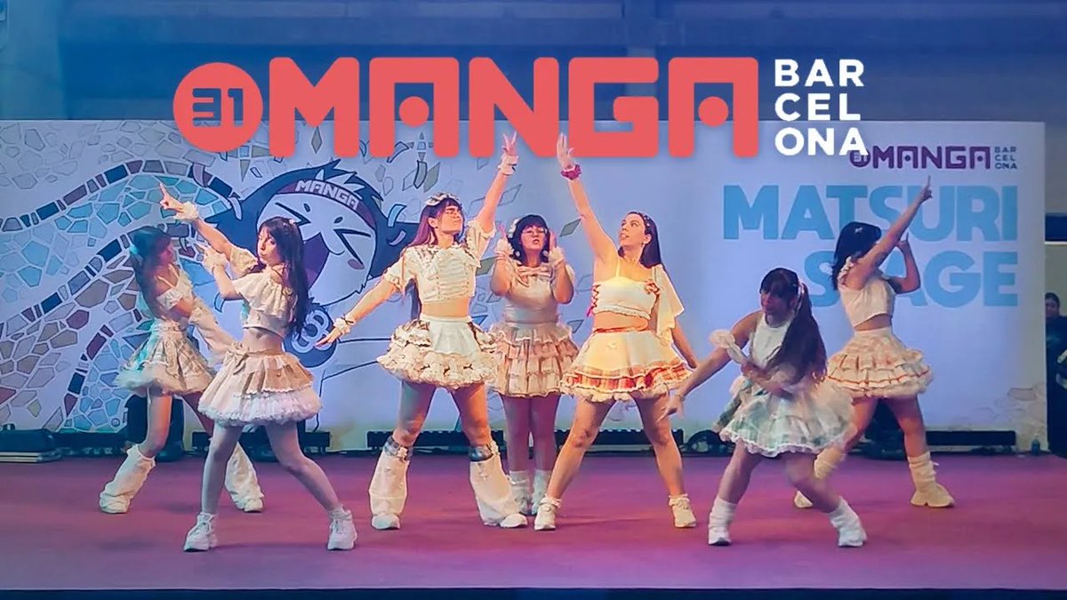 ⋆𐙚₊˚⊹♡⋆𐙚₊˚⊹♡⋆𐙚₊˚⊹♡⋆𐙚₊˚⊹♡⋆𐙚₊˚⊹♡

Acabamos de subir nuestra actuación en el Matsuri Stage de <a href="/MANGAbcn/">Manga Barcelona</a>, ¡esperamos que os guste! 💞

💃 ▶︎ youtu.be/yHrhnvzx9_M
⋆𐙚₊˚⊹♡⋆𐙚₊˚⊹♡⋆𐙚₊˚⊹♡⋆𐙚₊˚⊹♡⋆𐙚₊˚⊹♡