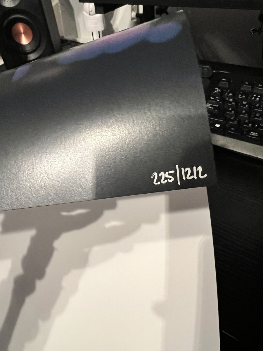 Badomensのシリアルナンバー入りアムステルダムライブポスター届いたー