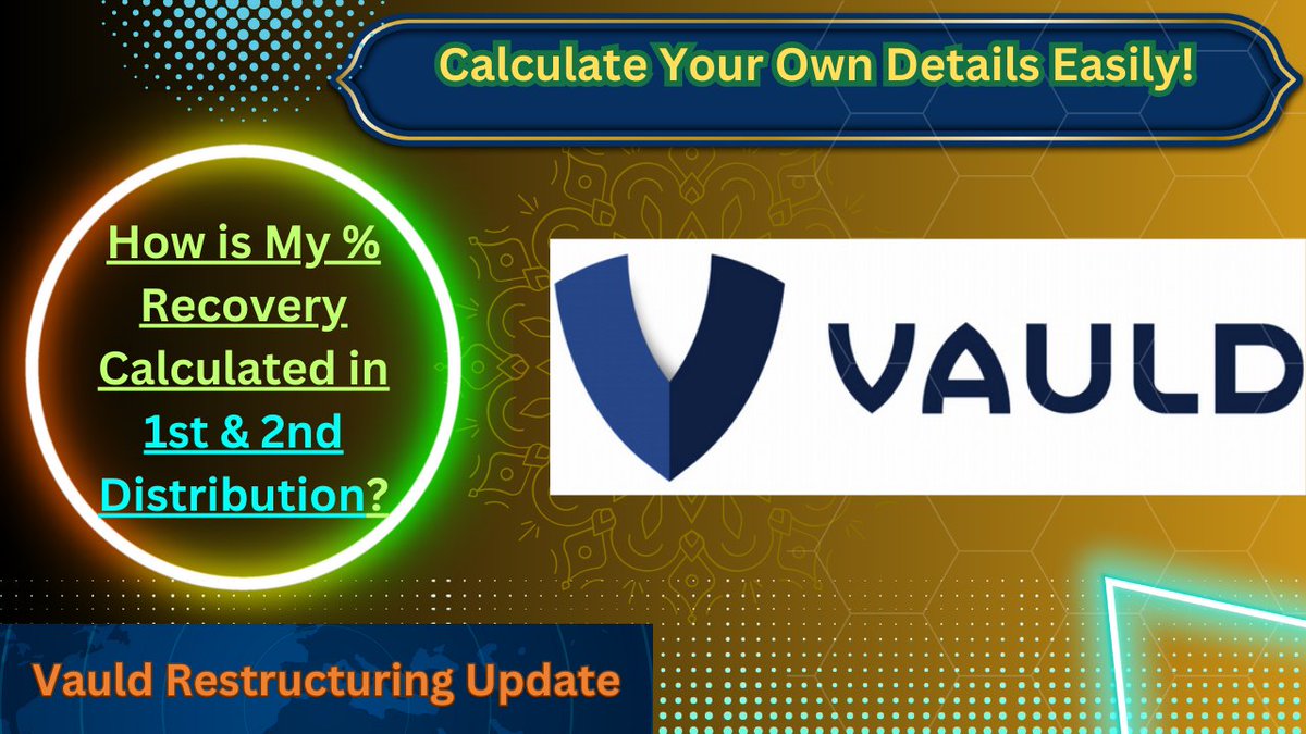 wegains_'s tweet image. 🤔 VAULD Recovery % Explained (Step-by-Step) 🔍 | Crypto.com | #vauld #crypto #drezillion

youtu.be/6UbUJ0_jSiI

#Q3FY26 #optiontrading #LAVAFreeServiceAtHome #BharatTaxi #RajyaSabha #CoopTaxi #OmBirla #Earnings #Silver #GOLD #GoldfieldAndBanks #CryptoCrash