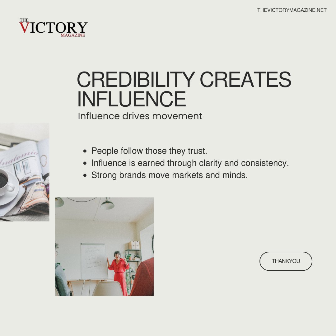 TheVictoryMaga1's tweet image. In today’s world, founders are brands — visibility builds credibility.

#FounderBrand #BusinessIdentity