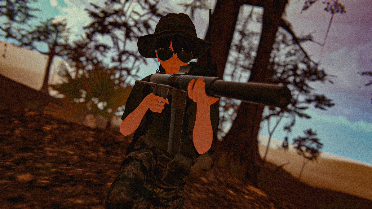 Thotslayer34's tweet photo. Queue the Vietnam music #VRChatPhotography #VRChat自己紹介カード https://t.co/XpuWMtMG29