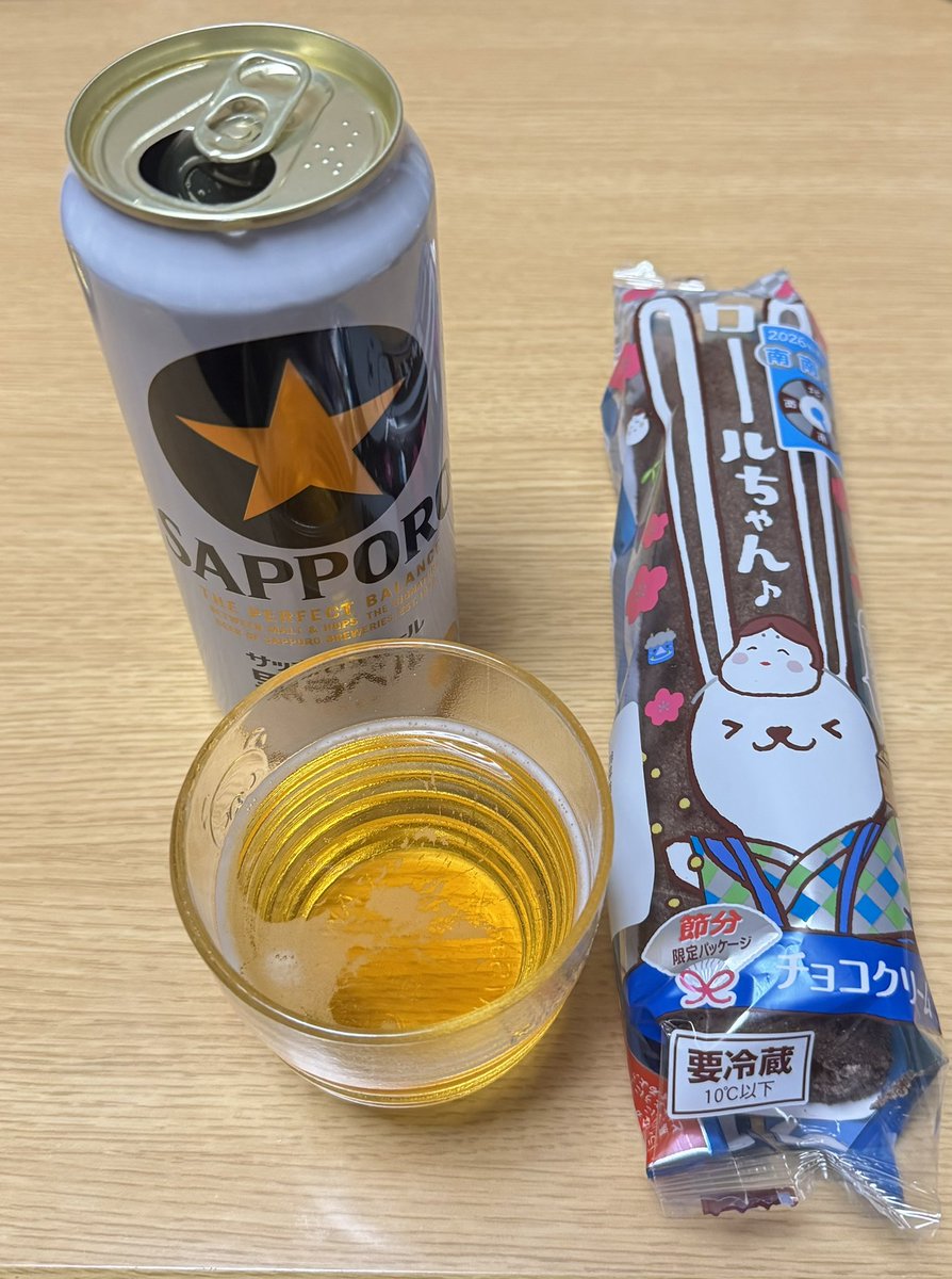 飲み会でノンアル飲んだの超久しぶり😂…お料理は美味しすぎたけど帰り道に身体がビールを欲しすぎて.節分に買ったロールちゃんをおつまみに晩酌なう笑

人魚館さんで食べた #のどぐろ塩焼き、過去イチ美味しかったなぁ〜♡冷めてもしっとり🐟✨
#鵜の浜温泉 関係者の皆様、ありがとうございました🤗