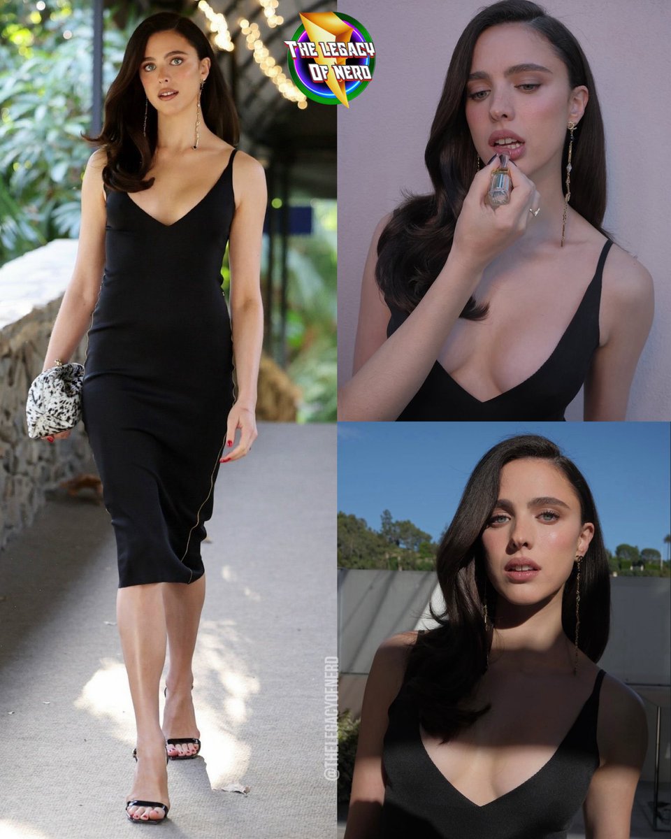 Happy Gilmore 2 actress Margaret Qualley getting ready for the Grammys this  past weekend Her next movie will be a black comedy called 'How To Make A  Killing' with Glen Powell