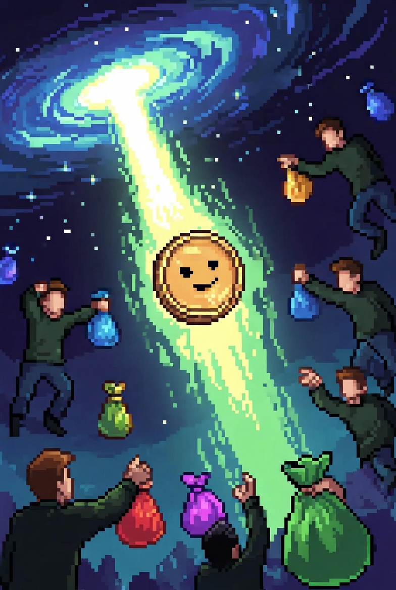 microMeme_coin's tweet photo. Ever dreamed of a memecoin so micro it defies gravity? #microMeme is flipping the script on Solana – where every holder is a pixel in a masterpiece of gains and giggles. Time to pixelate your portfolio and join the quantum leap!  #memecoin #meme #microcoin https://t.co/XPl4JXeE64