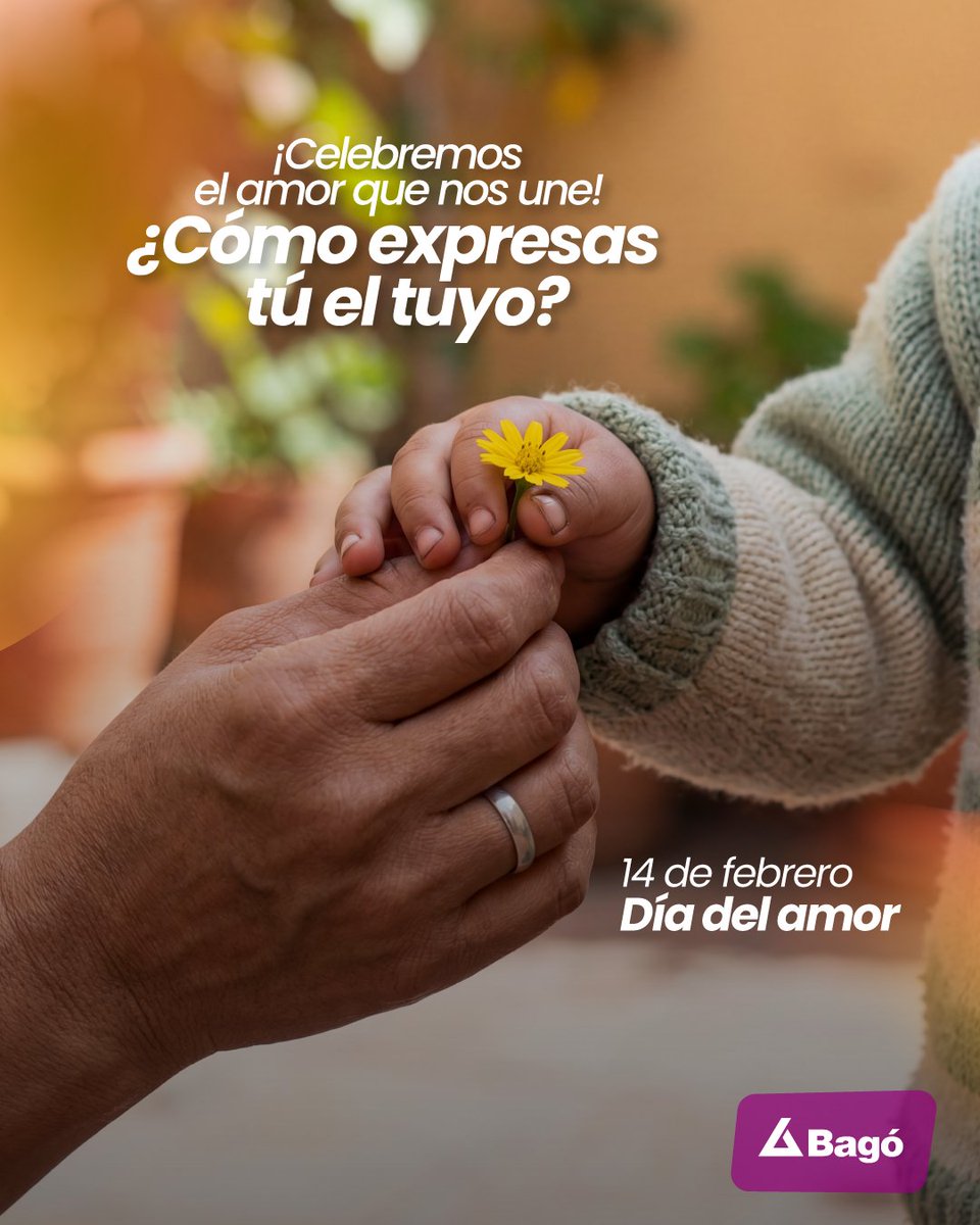 Más allá de flores y chocolates, hoy celebramos el amor que cuida, respeta y fortalece.

Ámate a ti mismo/a y a quienes te rodean 💖💫

#SaludyBienestarBagó
#Bolivia