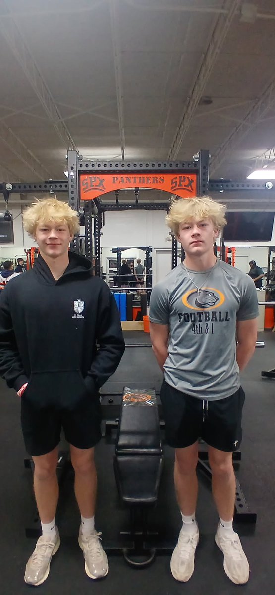 The future is bright in Dilleyville! ☀️.<a href="/AdamCDilley/">Adam Dilley</a> &amp; <a href="/MaxCDilley/">max</a> are 2029s playing with D1 size (6'2” 195) and a relentless motor. Top-tier students with a physical edge these twins are the real deal. Get ready for a huge 2026! #NextUp #RECRUITPANTHERS
<a href="/soneworleansbra/">Coach Lewis 🏈🥎💯</a>