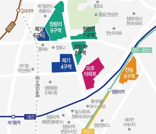 codename1007's tweet image. 청량리 미주아파트가
드디어 조합설립인가를 받았네요!
현재 계획은 최고 35층, 대략 1400여세대입니다

주변으로 이미 제기4구역과
청량리 8구역이 재개발 진행중이고,
앞으로 GTX-B노선과 C노선이 들어온다면
이 일대에 많은 변화가 있을 것으로 보입니다
계획대로 다 완공되면 무려 10개 노선이…