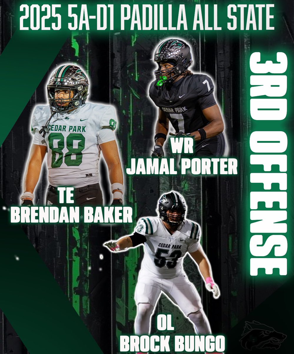 Cedar Park Football 2025 tweet media