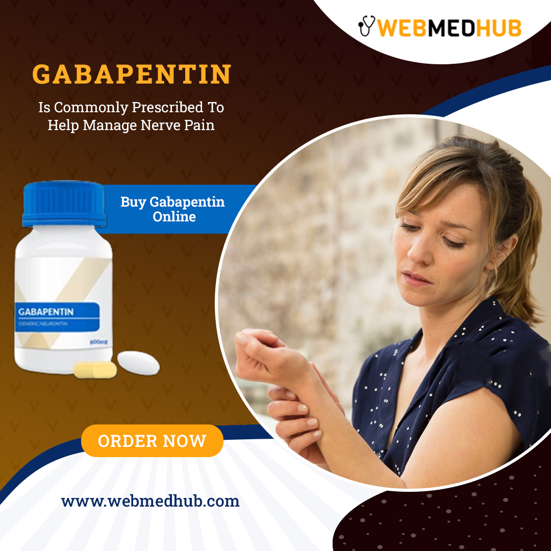 Gabapentin is commonly prescribed to help manage nerve-related pain and support daily comfort.

Order with confidence: 🌐 webmedhub.com

⚠️ For informational purposes only. 

#Gabapentin #NervePainRelief #NeuropathyCare #PainManagement #OnlinePharmacyUSA