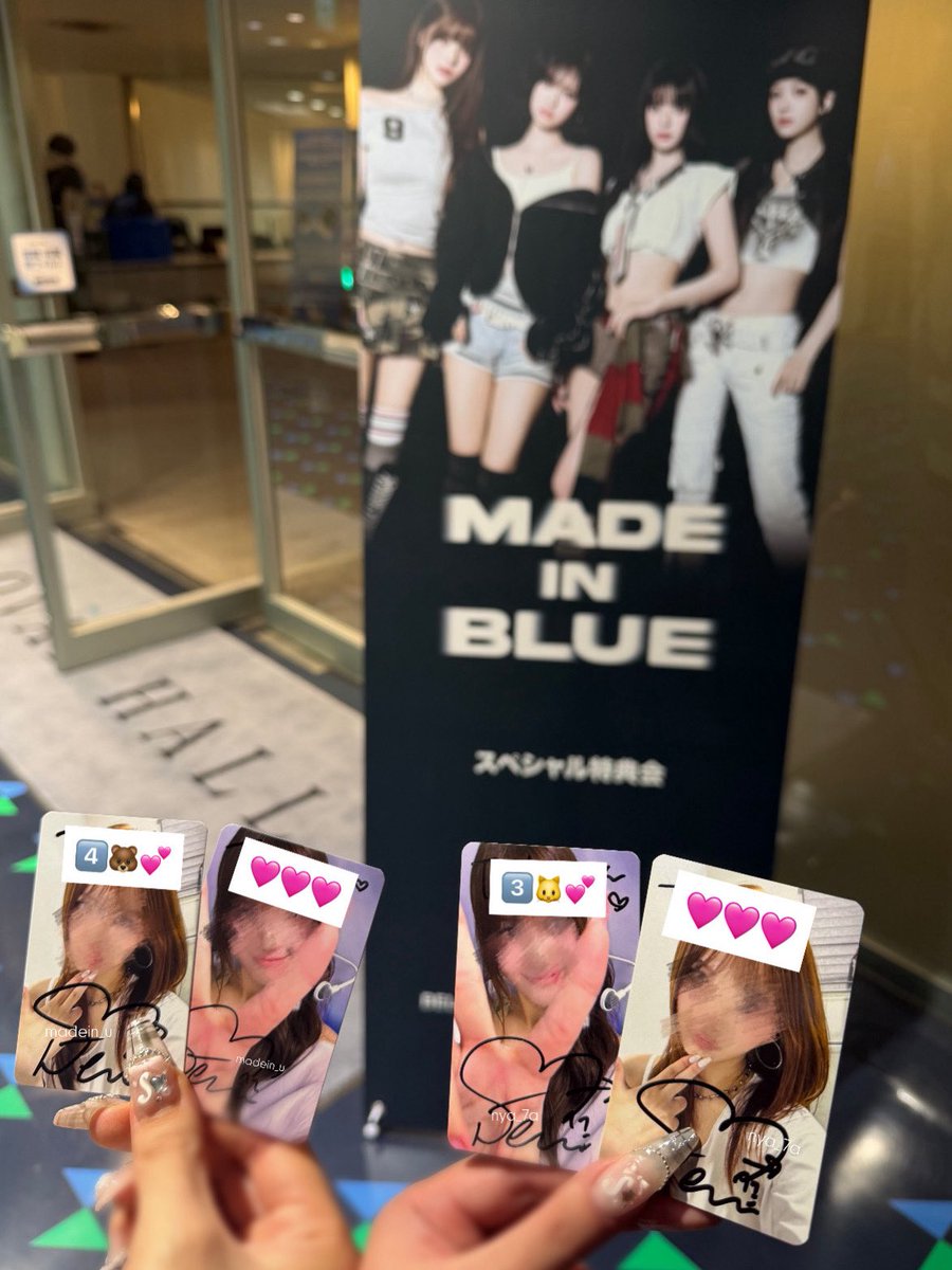 nya_7a's tweet photo. 251123 MADEIN S [MADE in BLUE] RELEASE EVENT 大阪 https://t.co/JfqYXRNGBF