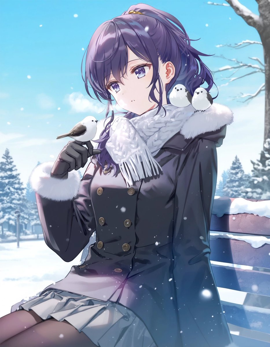 お題箱>シマエナガとまふゆ