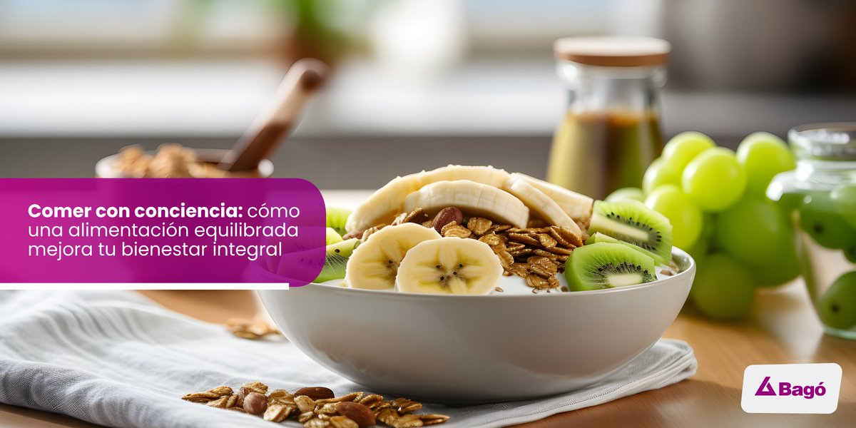 ¿Sabías que lo que comes influye directamente en tu energía, sistema inmunológico y estado de ánimo? 🥗✨

Visita nuestro blog para guías prácticas de alimentación consciente y saludable 👉:  saludybienestarbago.com/comer-con-conc…

#SaludyBienestarBagó
#Bolivia