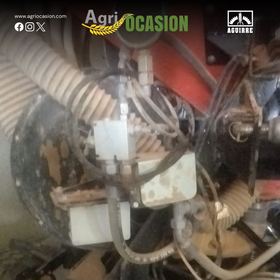 Comercial Agrosahagun S.L. vende esta abonadora suspendida de la marca Aguirre, de 1200klg de dos platos. 
✅ Buen estado
🏷️ Precio: 1.500€ (IVA no incluido)

➡️ Más información en: agriocasion.com/abonadoras-sus… 

#Abonadora #AbonadorasSuspendidas #Aguirre #MaquinariaOcasion #Leon