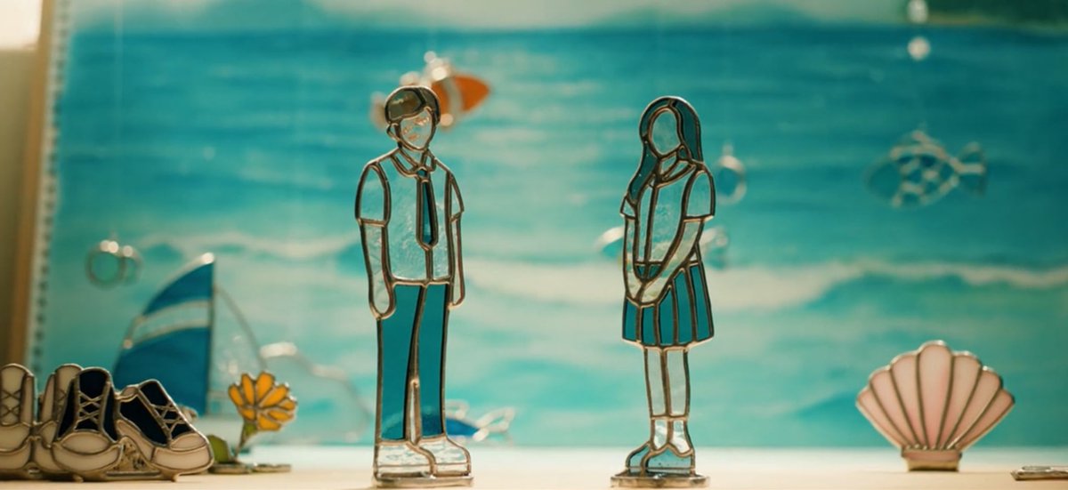 donlyhwan's tweet photo. “if everyone else is forgetting you little by little, then i’ll try to remember you little by little” 🌊🐚✨

#EvenIfThisLoveDisappearsTonight https://t.co/fYo8ZbSmb1