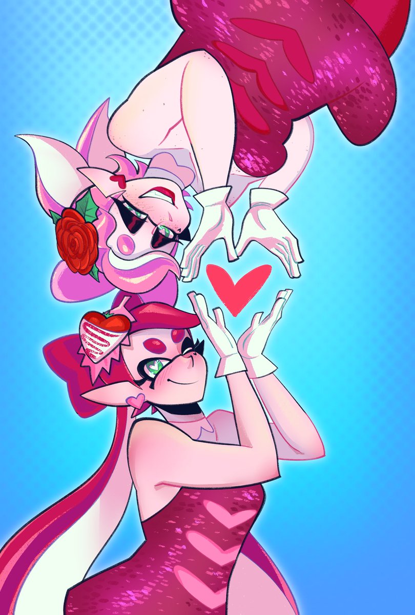 (Old art) lovely lovely squid sisters