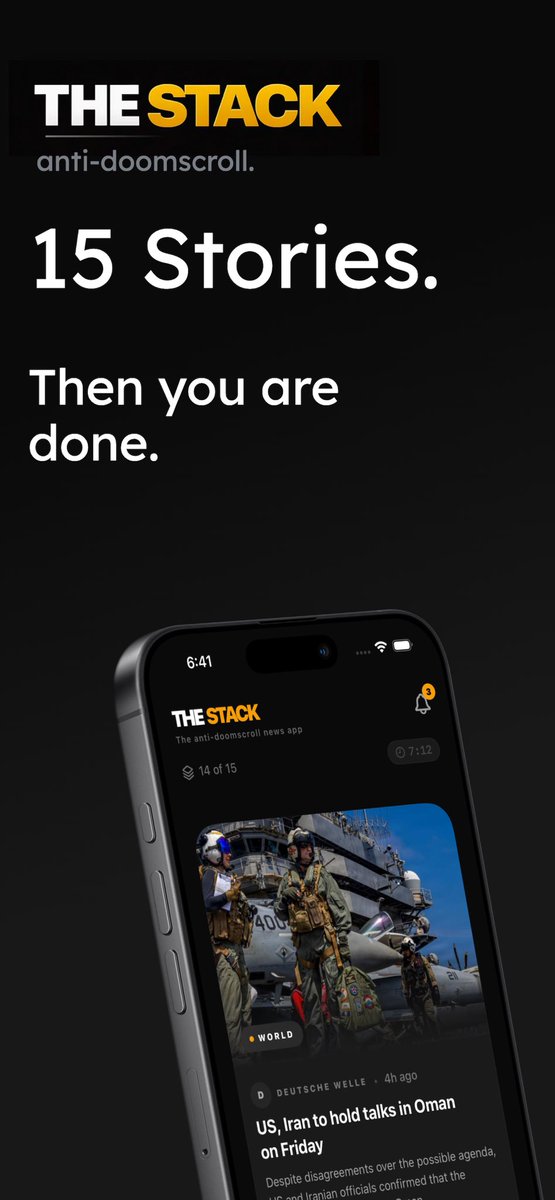 ravisirsi's tweet photo. STOP doomscrolling.

15 stories.
Done.

Try it free →

https://t.co/fOnmGNR7Sp

#buildinpublic #indiehackers #iOS https://t.co/8NVGYgIBAe