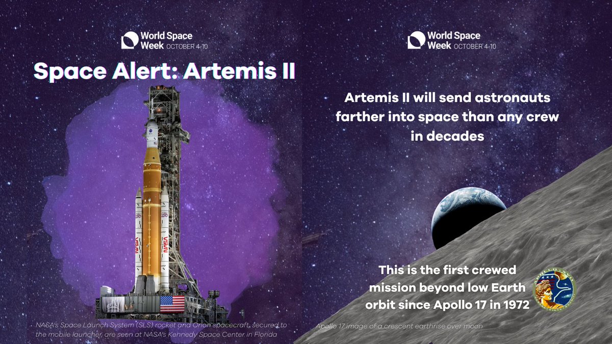 World Space Week tweet media