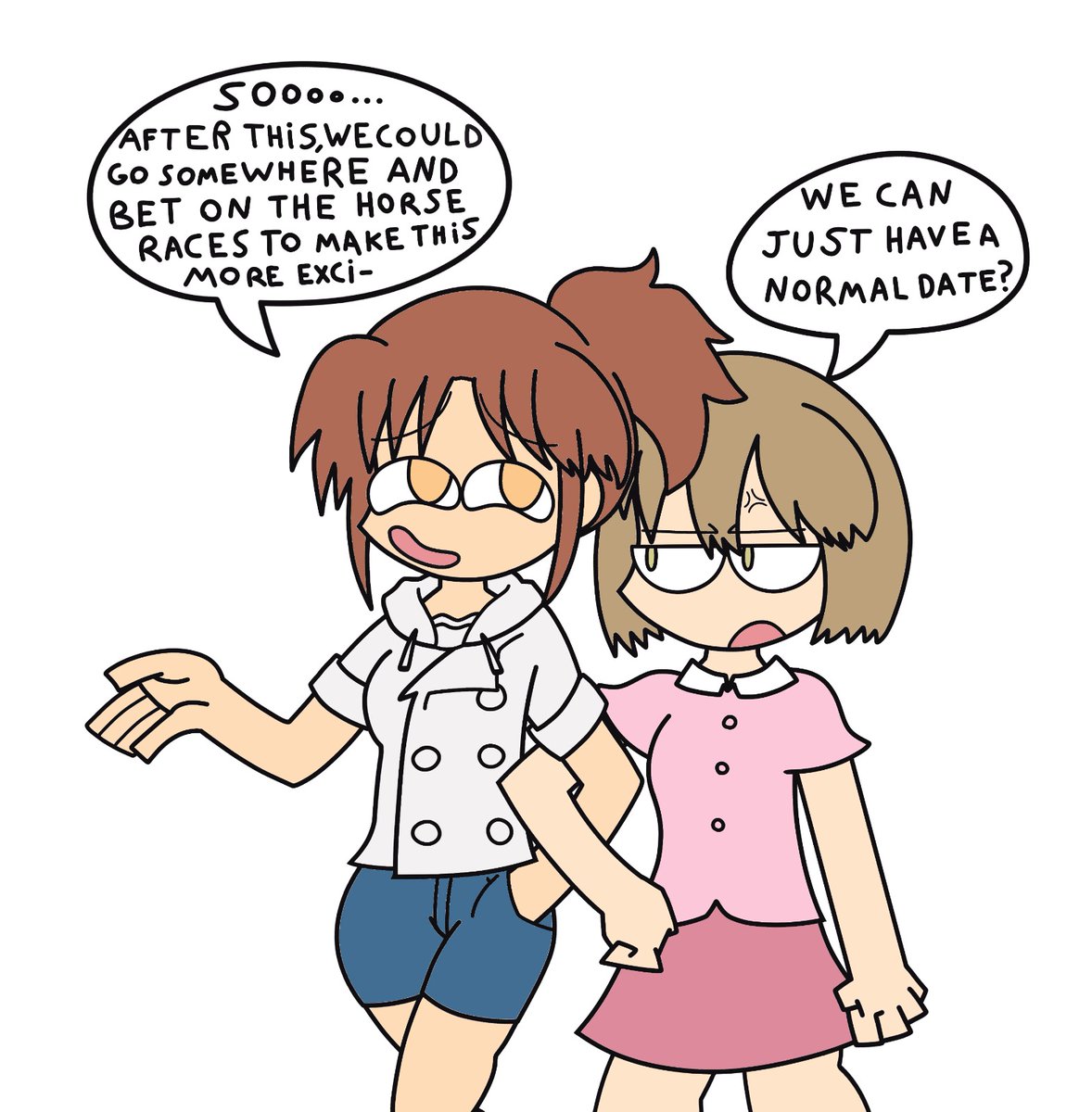 Literal_Alguien's tweet image. Imagine that I made a very clever comment related to the drawing 

#アニメCITY #AnimeCITY