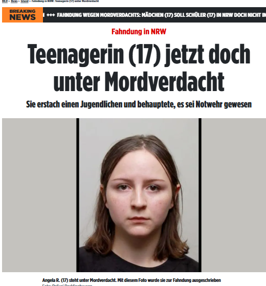Taykra's tweet photo. #Castrop-Rauxel: Passanten entdeckten einen schwer verletzten Jugendlichen auf einem Gehweg. Der 17-Jährige verblutete infolge einer Stichverletzung im Halsbereich.  Schnell geriet ein Mädchen (17) in den Fokus. Sie wurde freigelassen. Offenbar ein Fehler. https://t.co/4bMS0olCEo https://t.co/rFTpZioJon