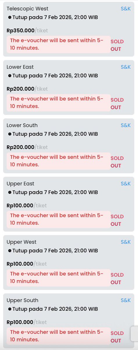 iambeeng's tweet photo. Info tiket final AFC cup @grok 🥺 #AFCFutsal2026 https://t.co/WqUHmHzcrE
