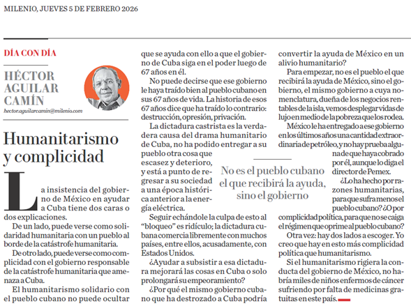 Héctor Aguilar Camín (@aguilarcamin) on Twitter photo 