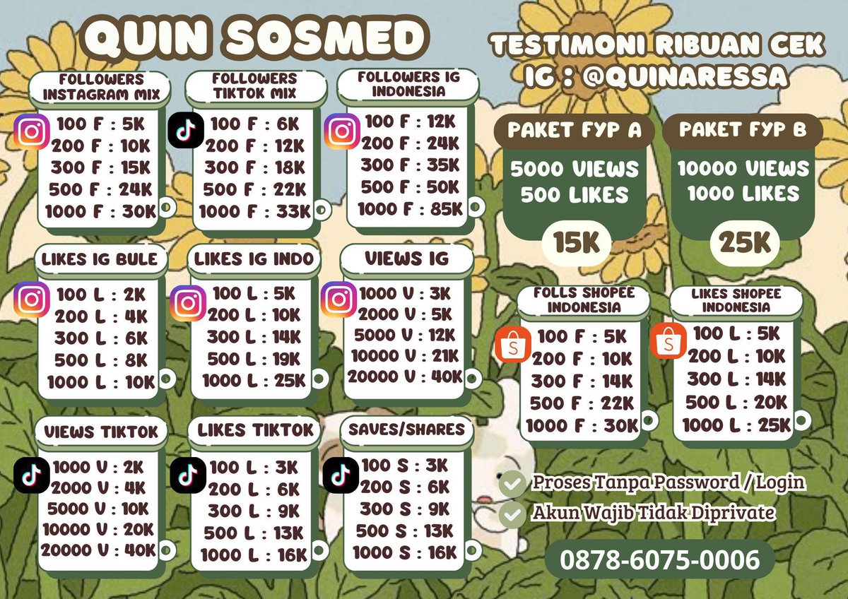 JUAL FOLLOWERS by Quin tweet media