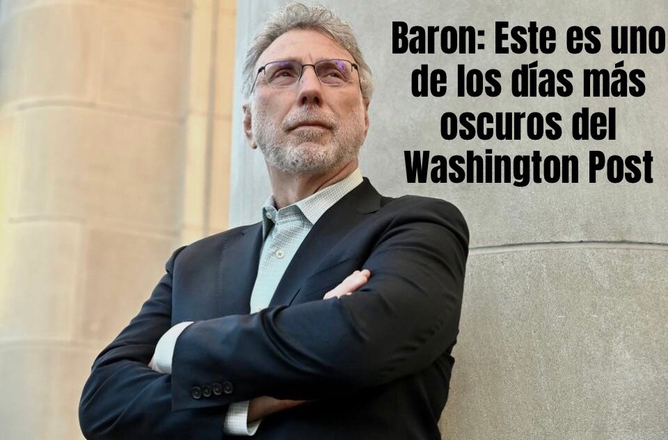 CodigoVidrioEc's tweet image. El exdirector del @washingtonpost, Martin Baron, llevaba meses advirtiendo del riesgo de la libertad de prensa en Estados Unidos. Ayer 4 de febrero su vaticinio se cumplió cuando los directivos del icónico medio estadounidense anunciaron centenares de despidos con recortes de…