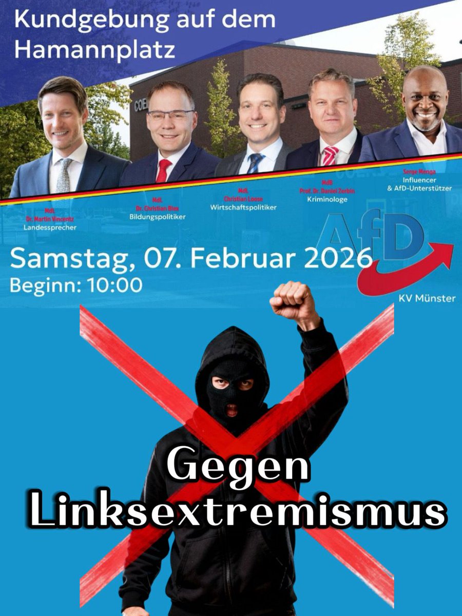 AfD-Münster - Kanal von Vorstand und Ratsgruppe tweet media