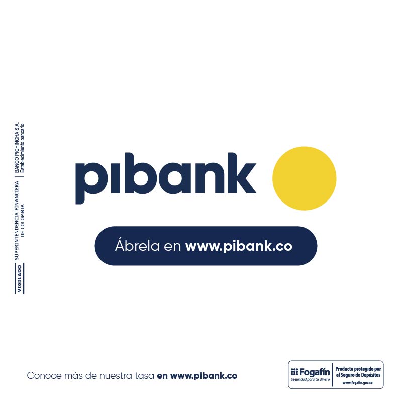 Pibank_co's tweet photo. Trae tus ahorros y disfruta de más crecimiento: Cuenta Pibank 11% E.A., desde $1 peso, sin comisiones y sin asteriscos.