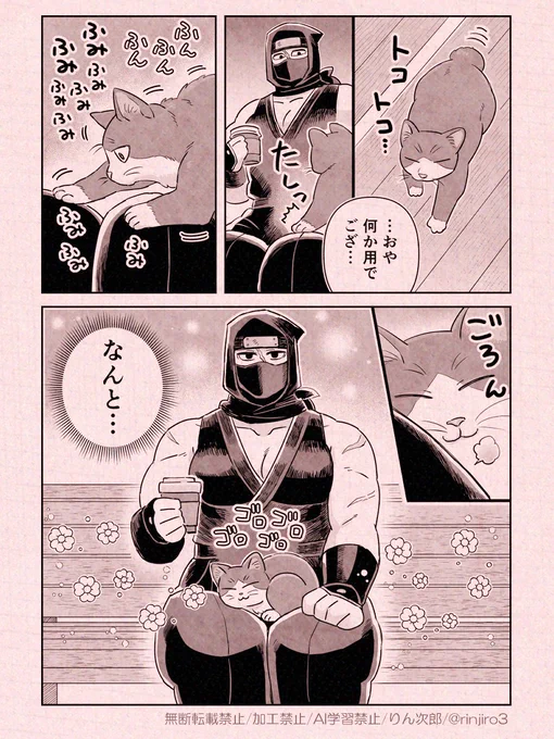 忍者さんとネコ(2/2) 