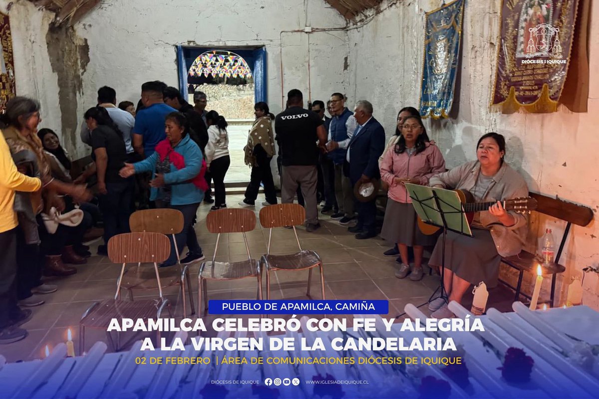 APAMILCA CELEBRÓ CON FE Y ALEGRÍA A LA VIRGEN DE LA CANDELARIA

NOTA COMPLETA: iglesiadeiquique.cl/noticias/apami…