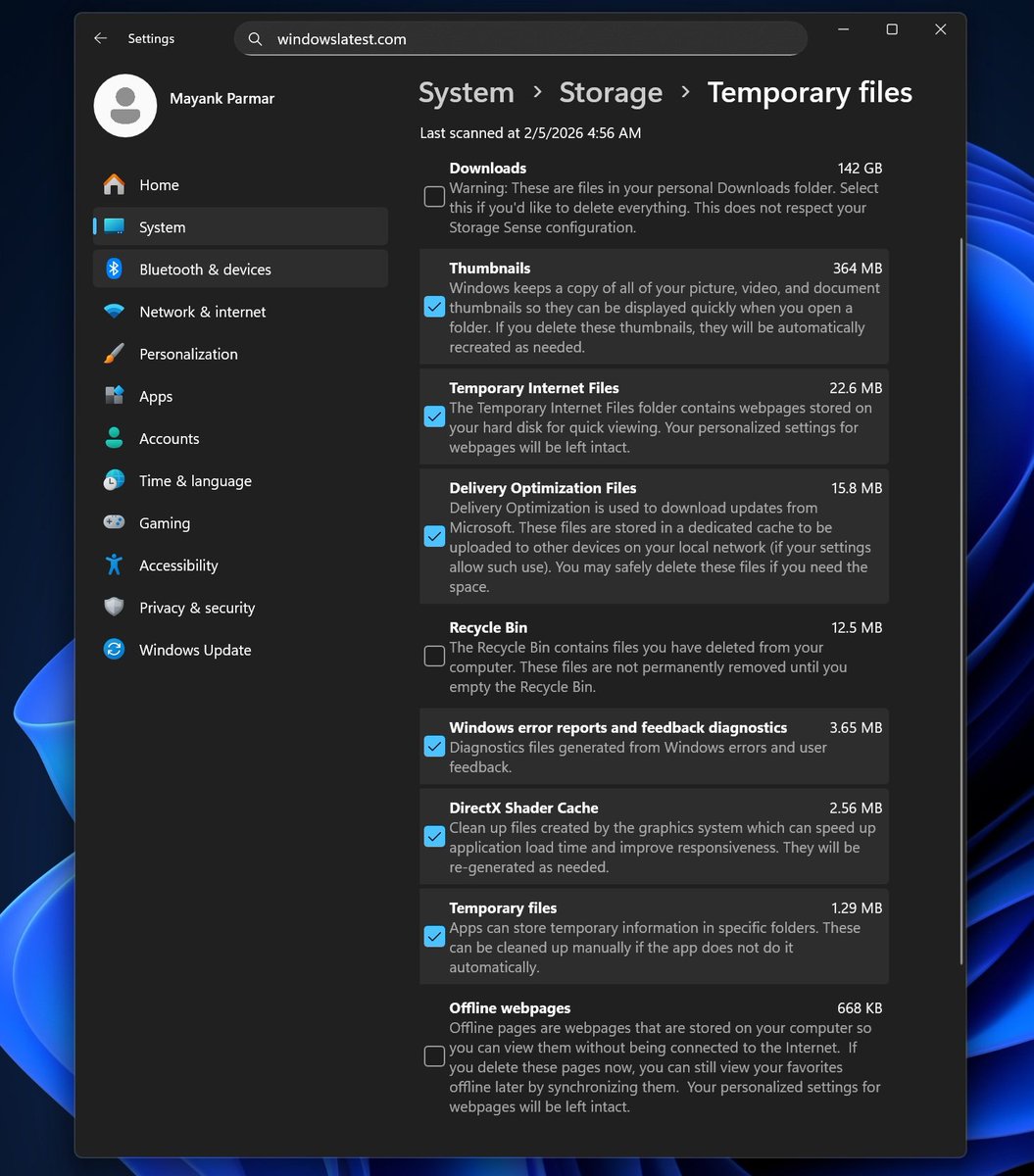 Windows Latest tweet media