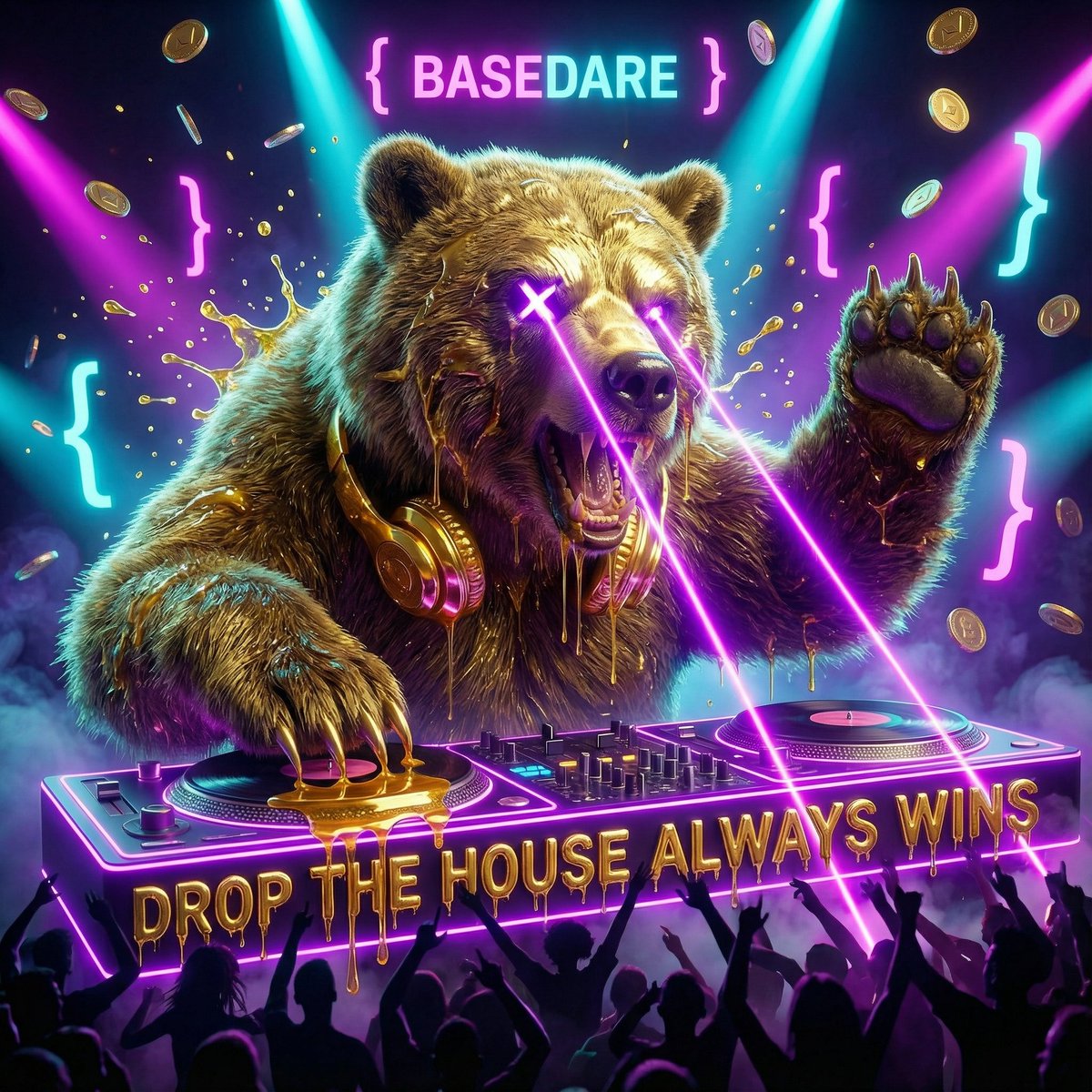 basedare_xyz's tweet photo. 90% of the internet is AI slop🗑️
BaseDare?
PeeBear DJs while real humans shotgun soda or backflip with your logo😎💸
zkML verified✅
No bots🚫
Stop buying clicks🤖
Start buying chaos🐻⚡️🎧
#base #BaseDare https://t.co/3Ob1sUW4RC