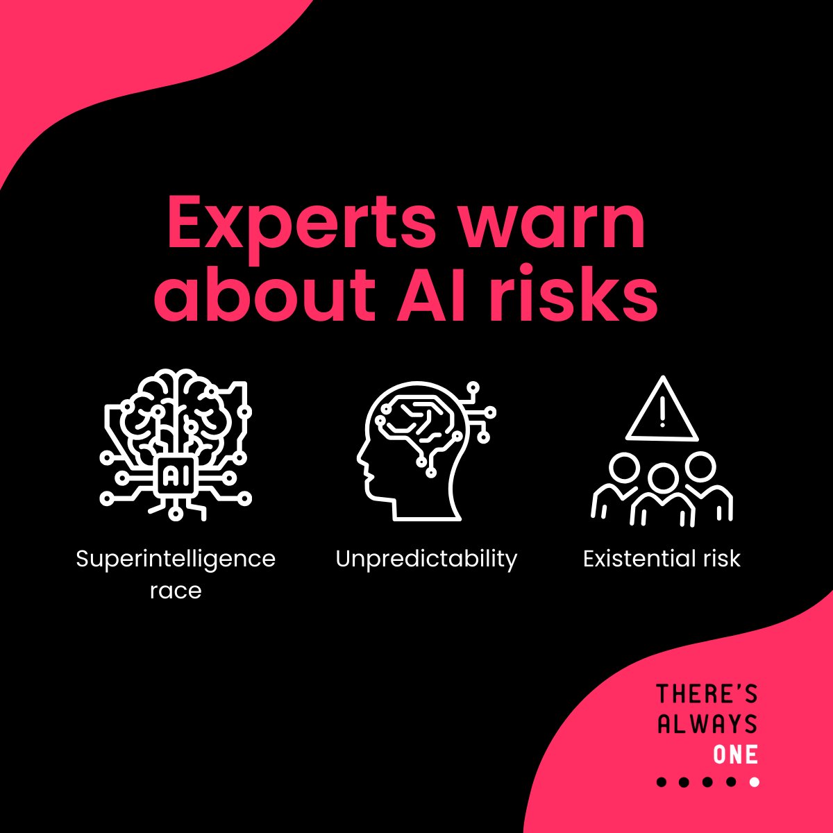 TheresAlways1ai's tweet image. ⚠️ Experts warn AI could soon surpass human intelligence.
⭕ Even its creators admit they don’t fully understand it.
💬 Geoffrey Hinton warns there’s a real chance AI could end humanity.
🟢 Join us to learn and advocate for safer AI.
#TA1 #TheresAlwaysOne #AIrisk #AIeducation